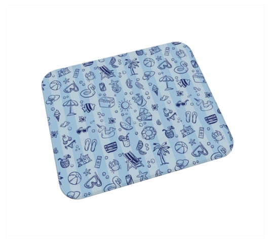 Beach Party Pattern Mousepad