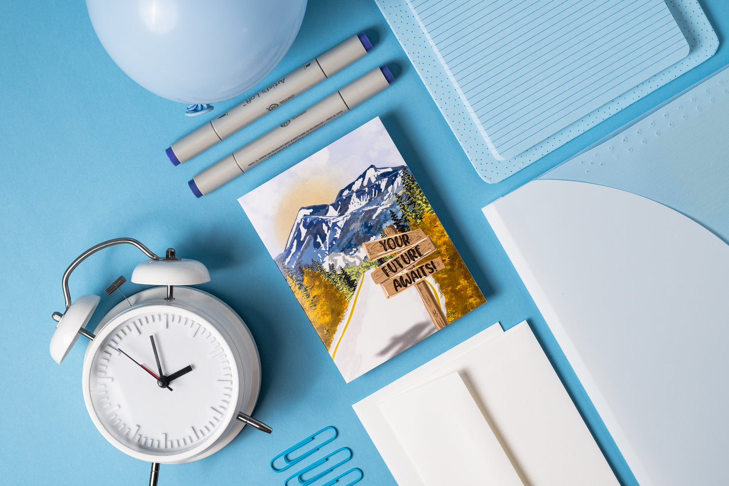 Your Future Awaits! - Greeting Card
