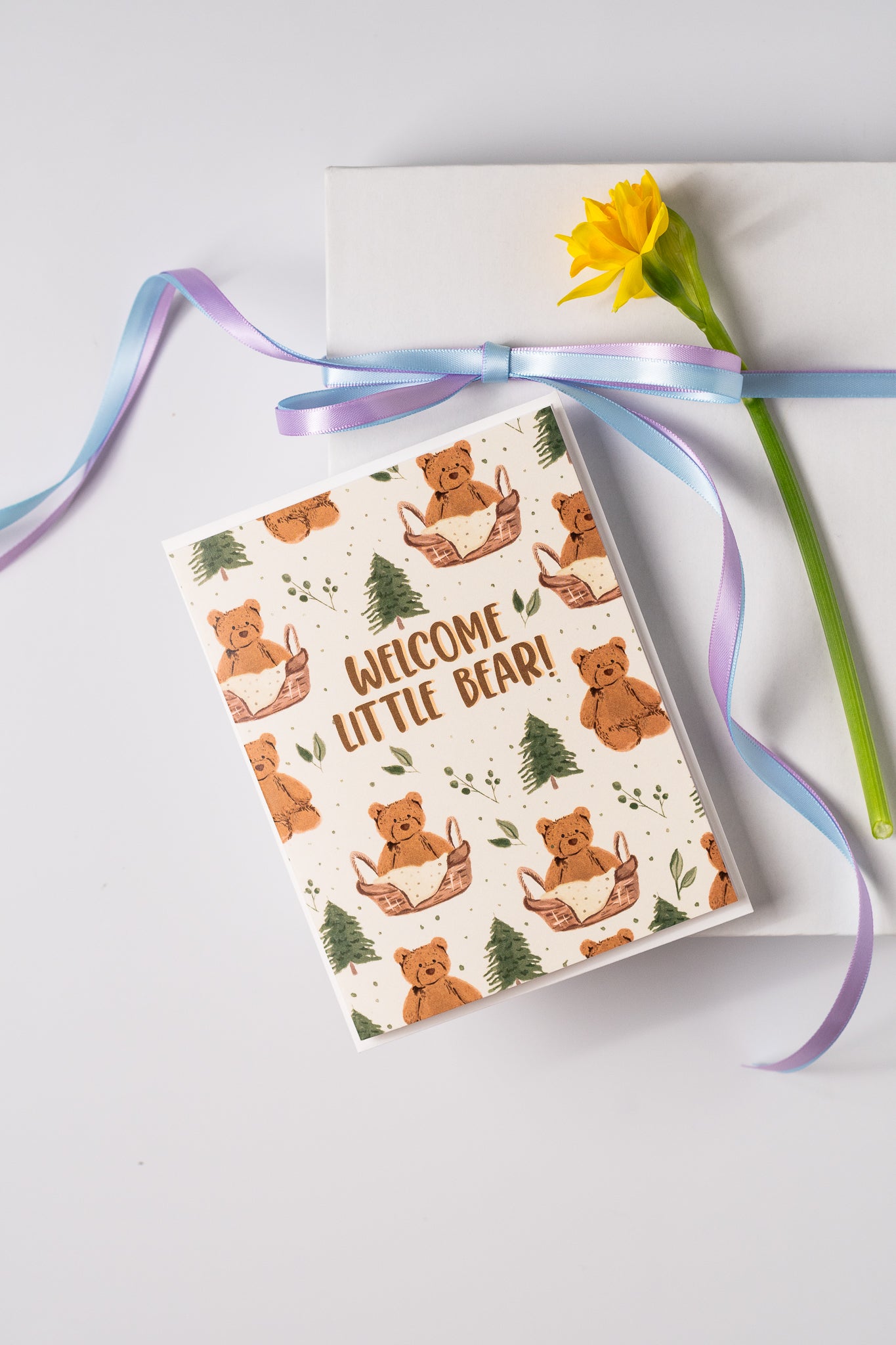 Welcome Little Bear! - Greeting Card
