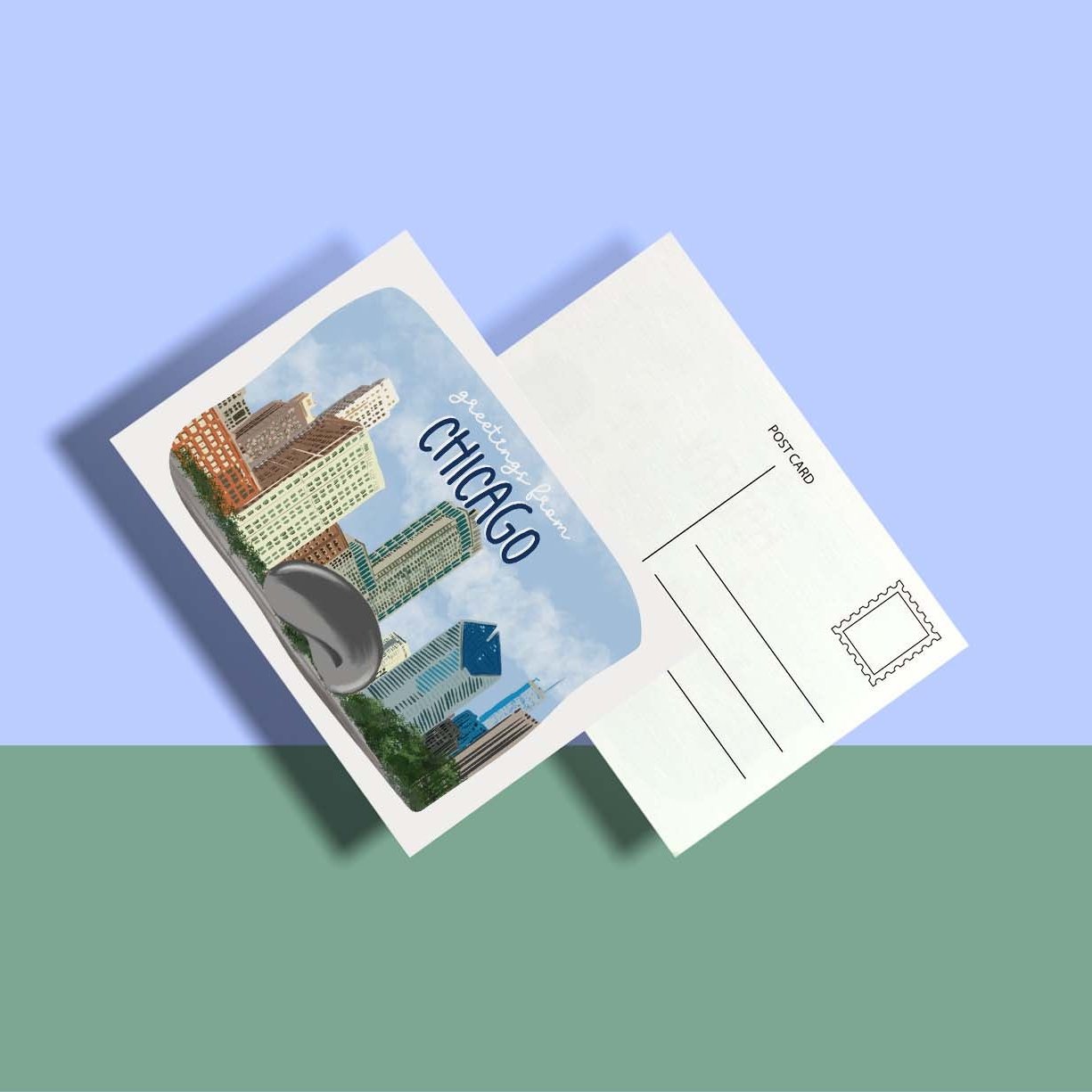 Chicago, Illinois Postcard