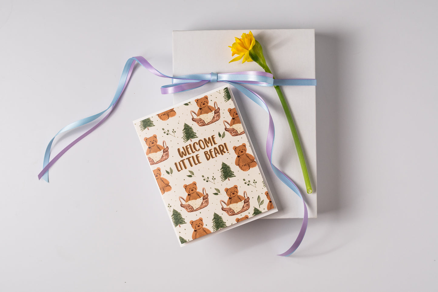 Welcome Little Bear! - Greeting Card