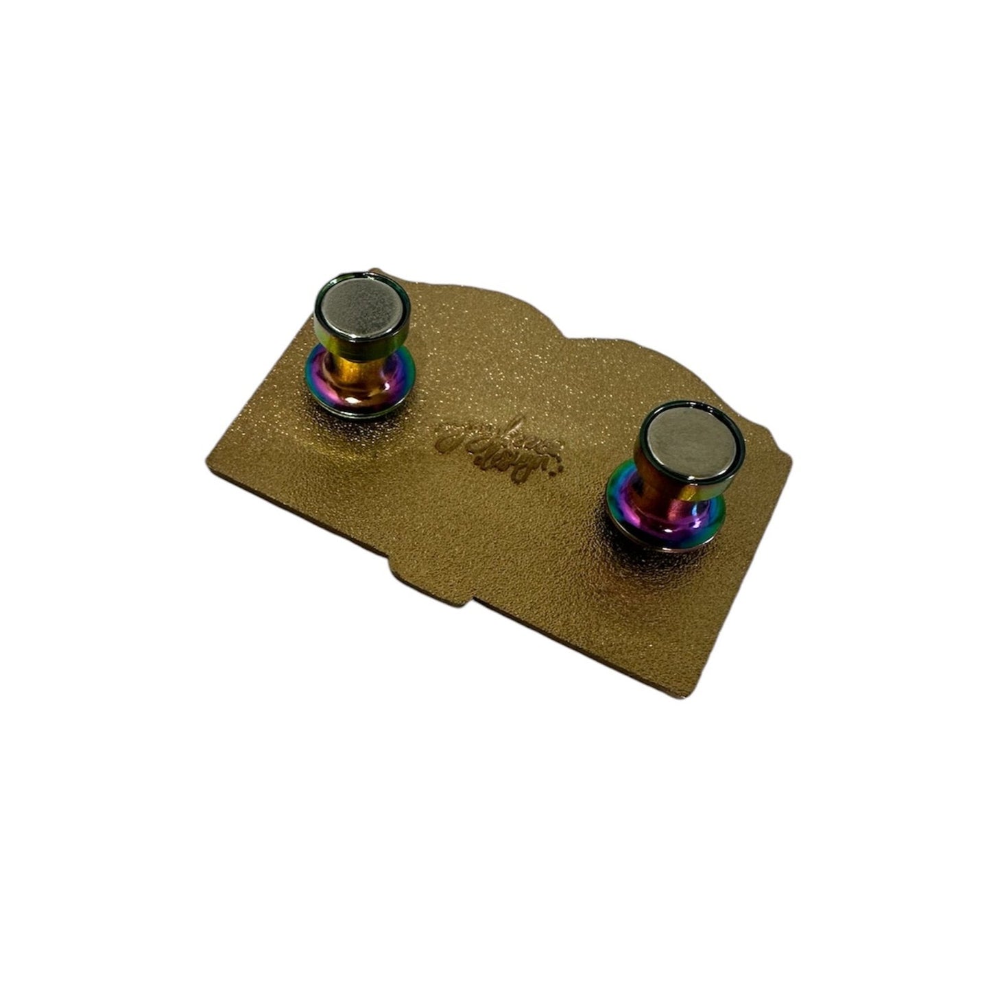 Magnetic Locking Pin Backs