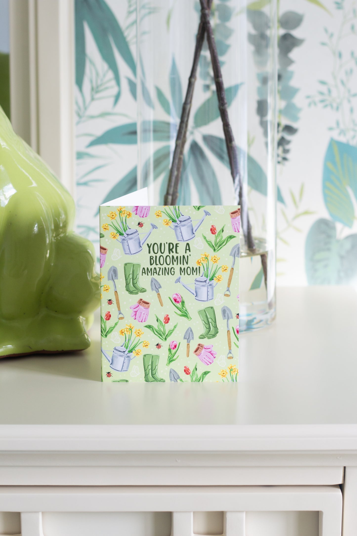 You're A Bloomin' Amazing Mom! - Greeting Card