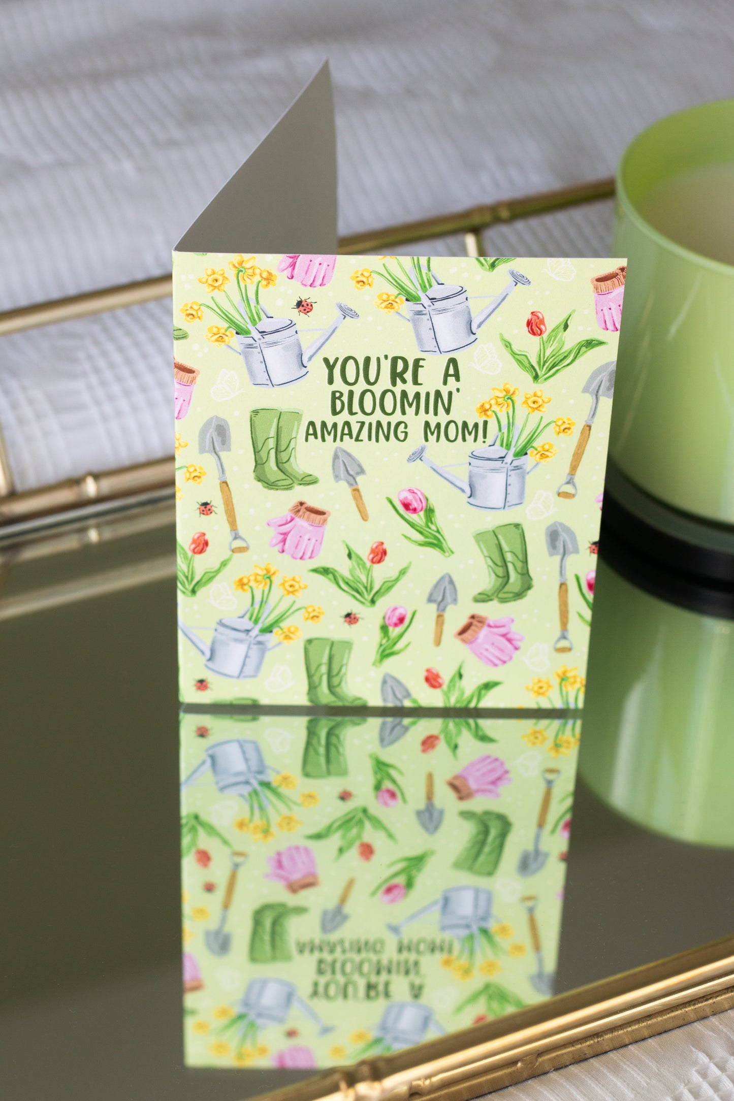 You're A Bloomin' Amazing Mom! - Greeting Card