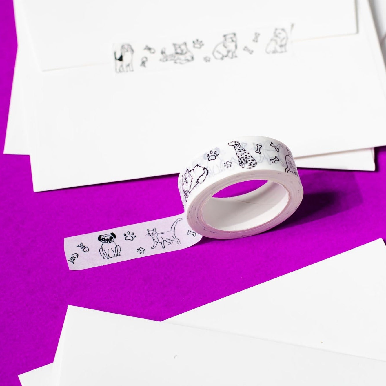 Cat & Dog Washi Tape