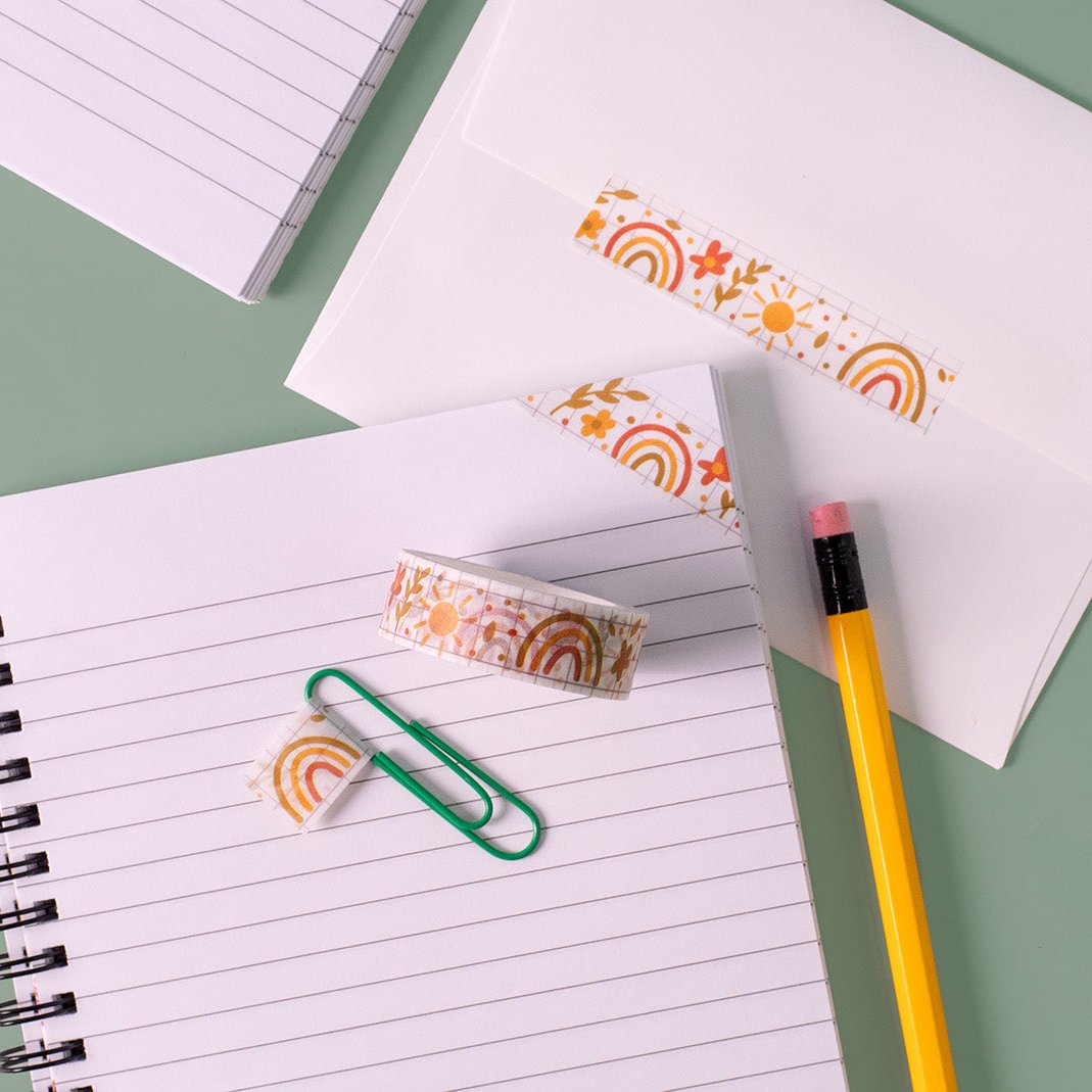 Autumn Rainbow Washi Tape