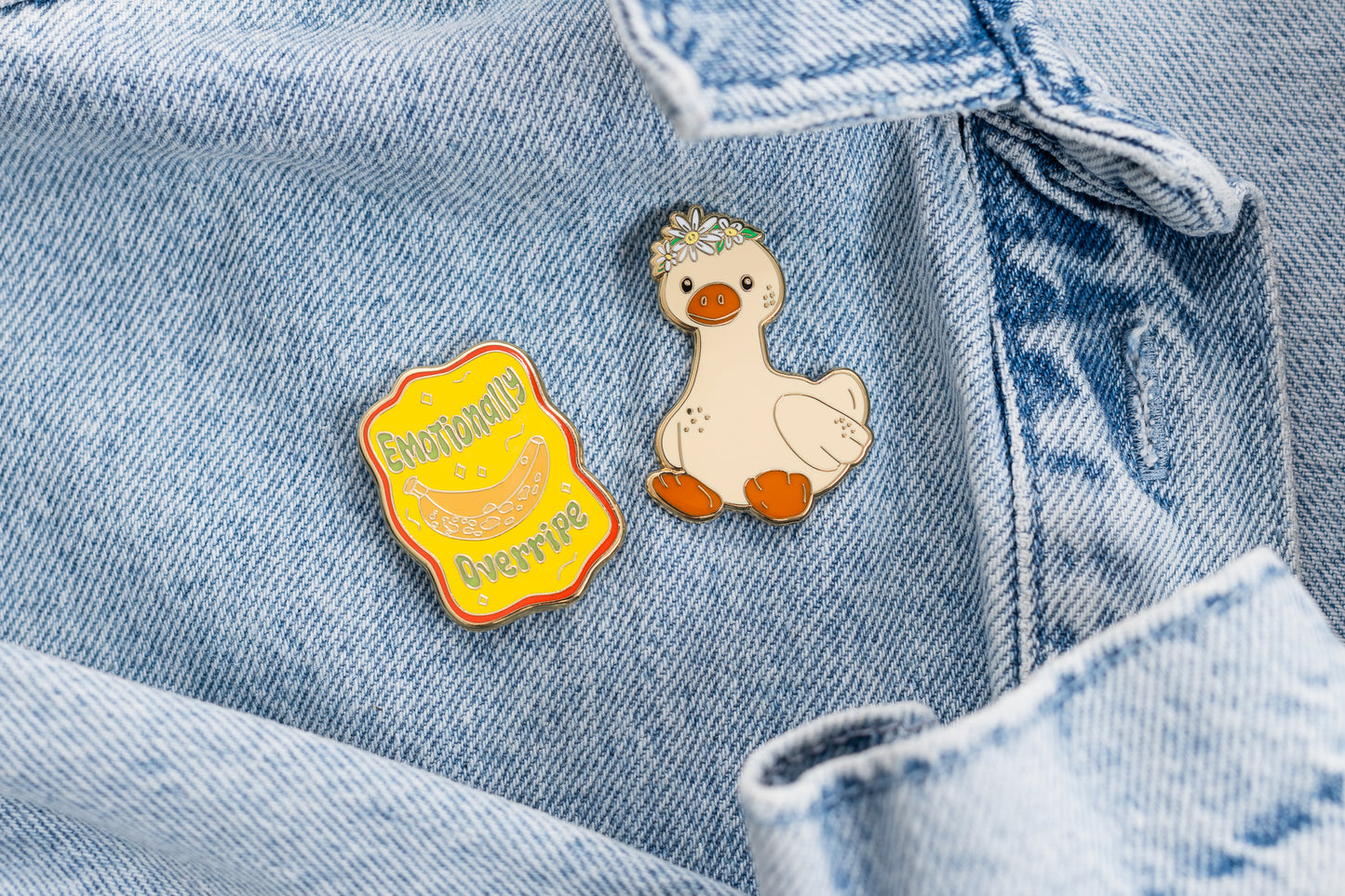 Silly Goose Enamel Pin