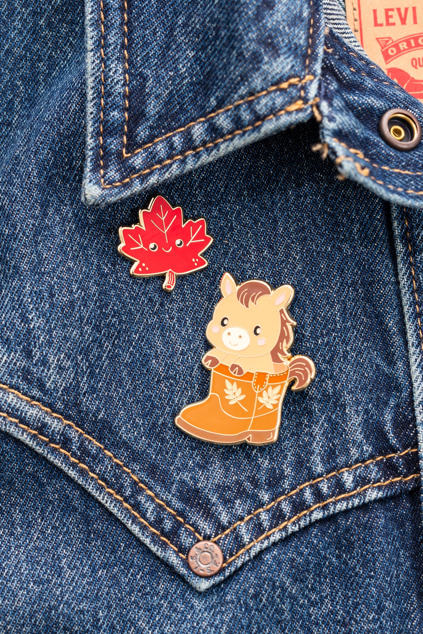 Canada Maple Leaf Enamel Pin
