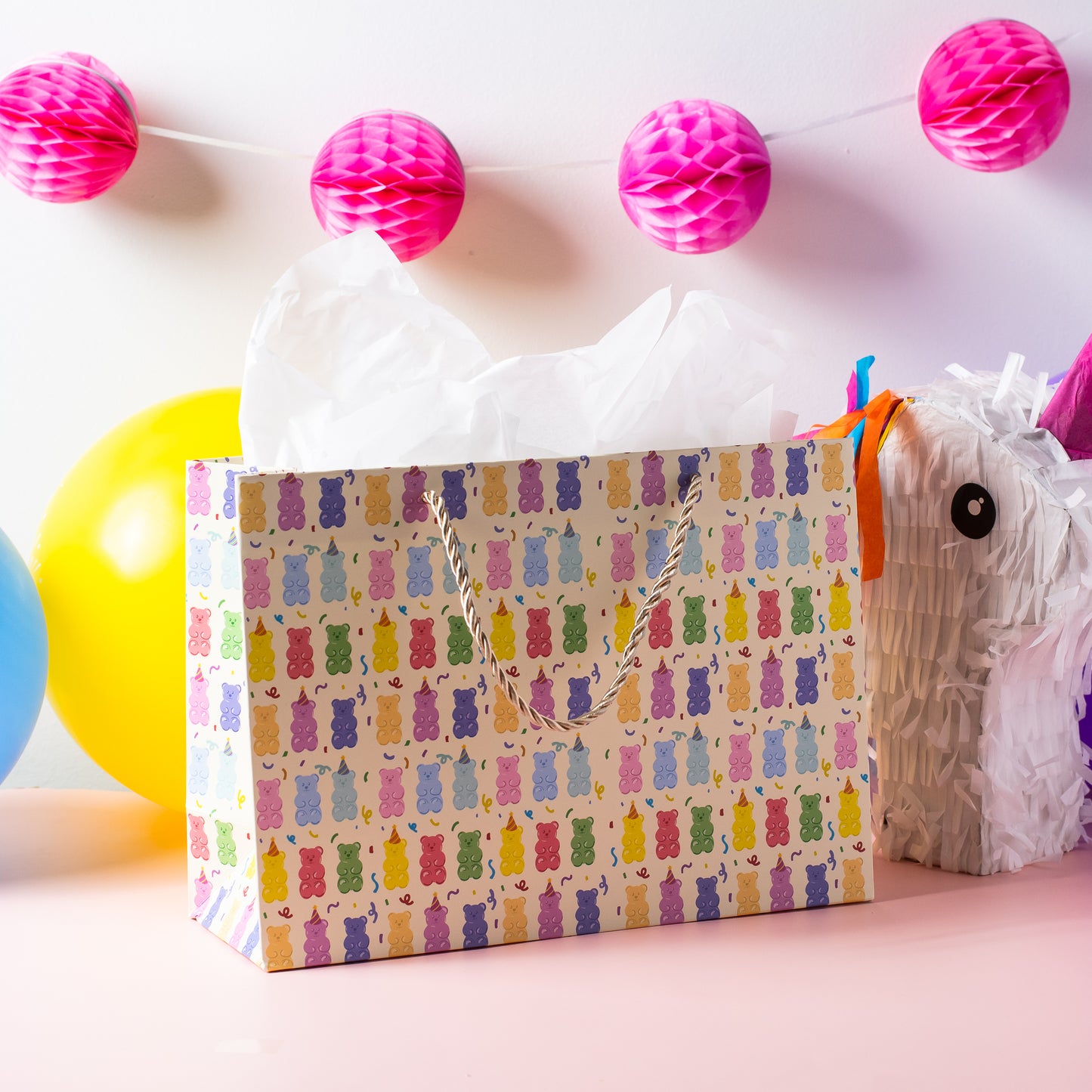 Gummy Bear Pattern Gift Bag