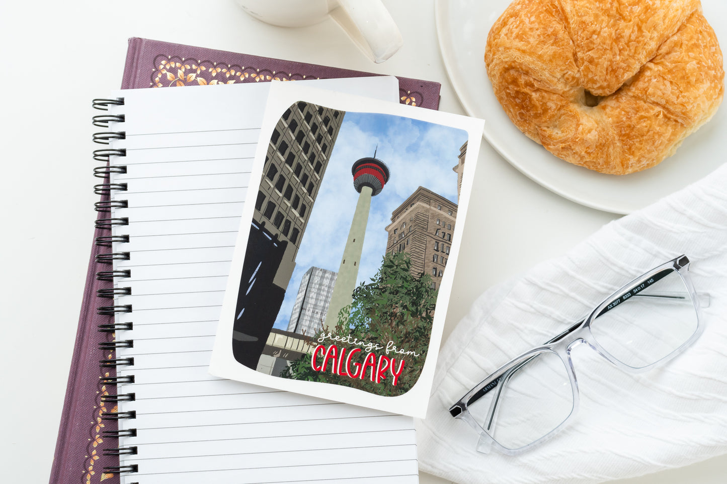 Calgary Tower Postcard