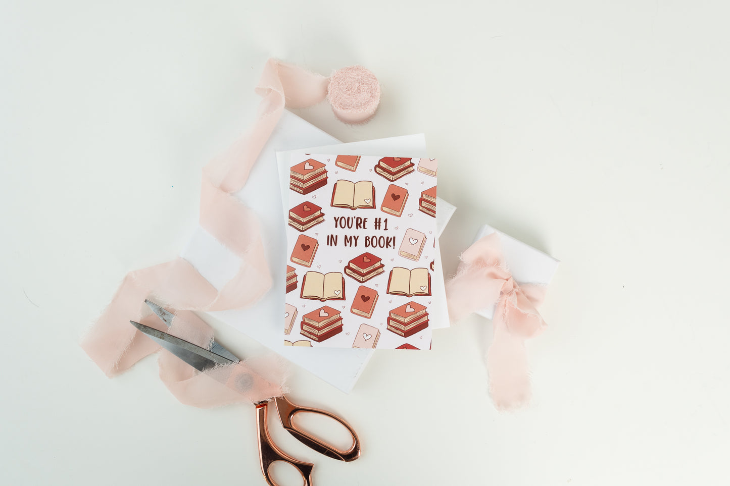 You're #1 In My Book! - Greeting Card