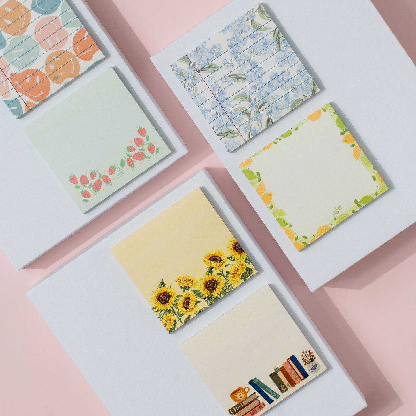 Forget Me Not Sticky Notes