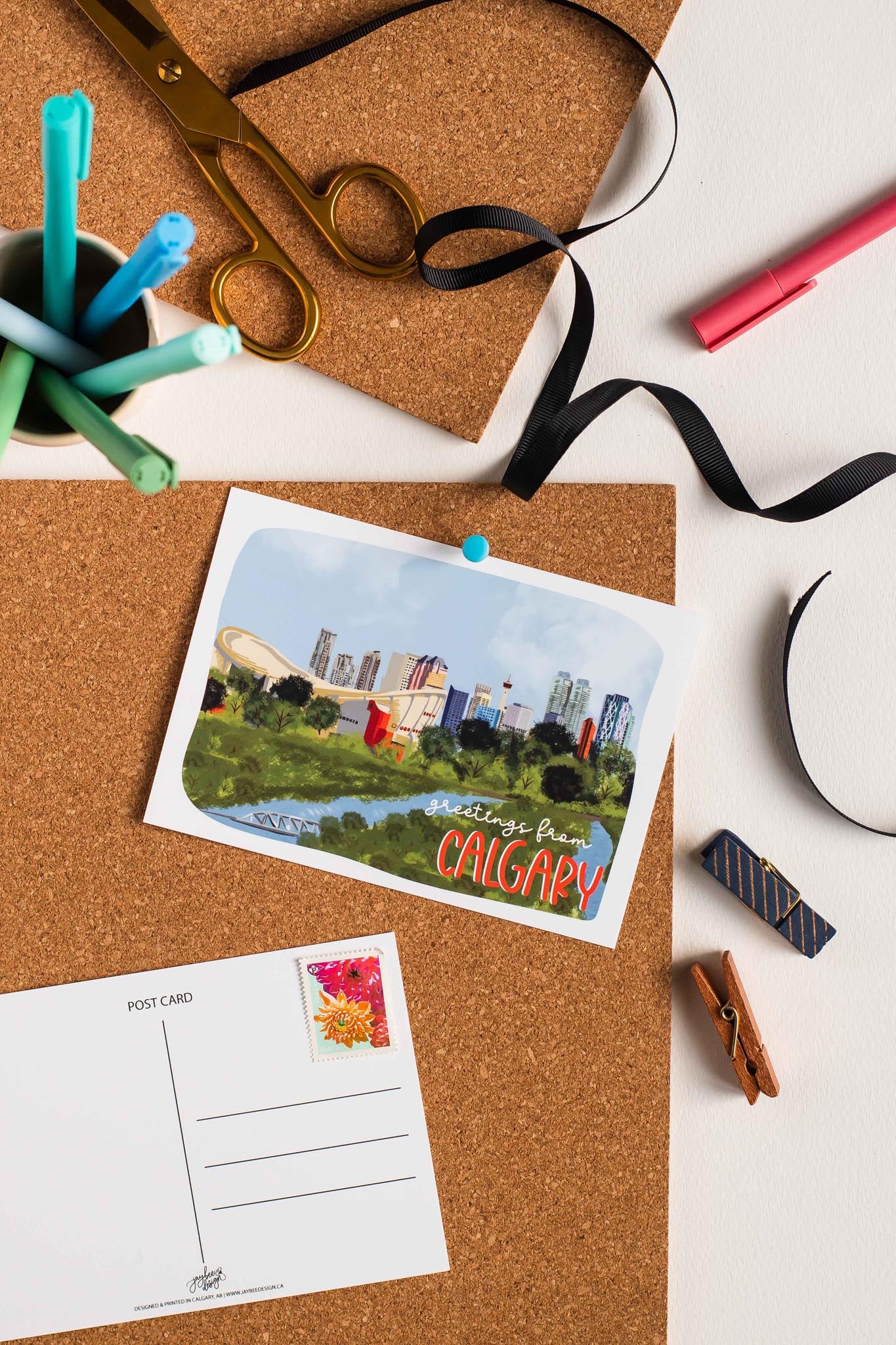 Greetings From Calgary Postcard