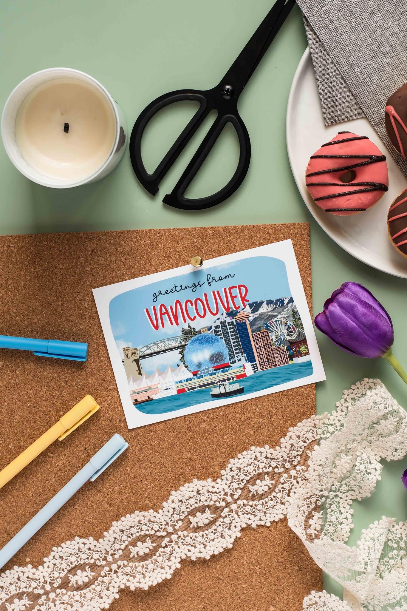 Vancouver, BC Postcard