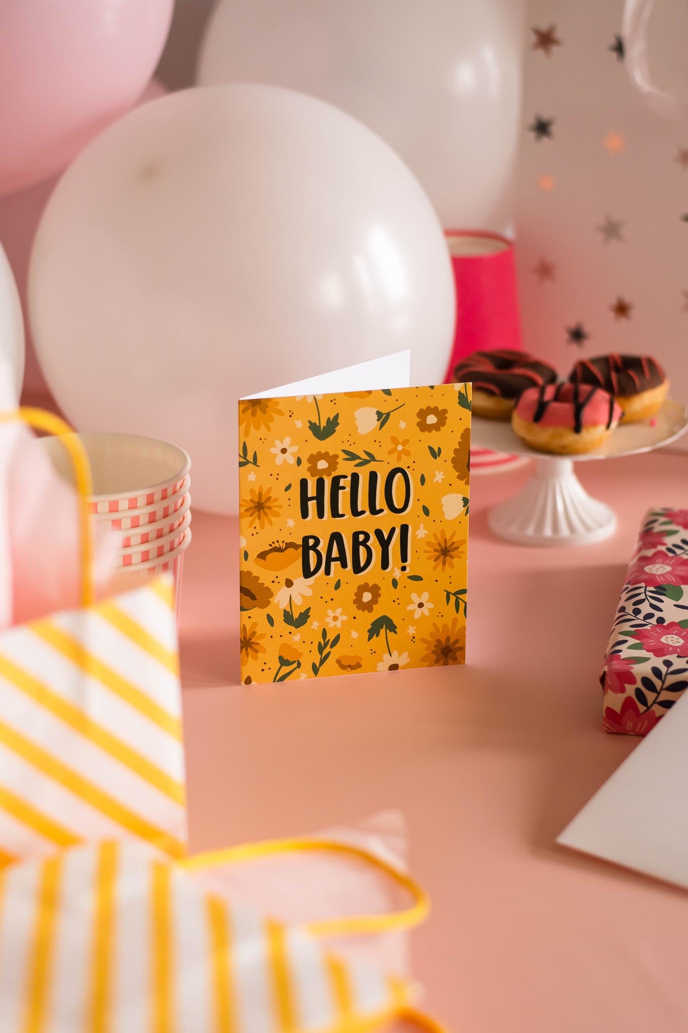 Hello Baby!- Greeting Card