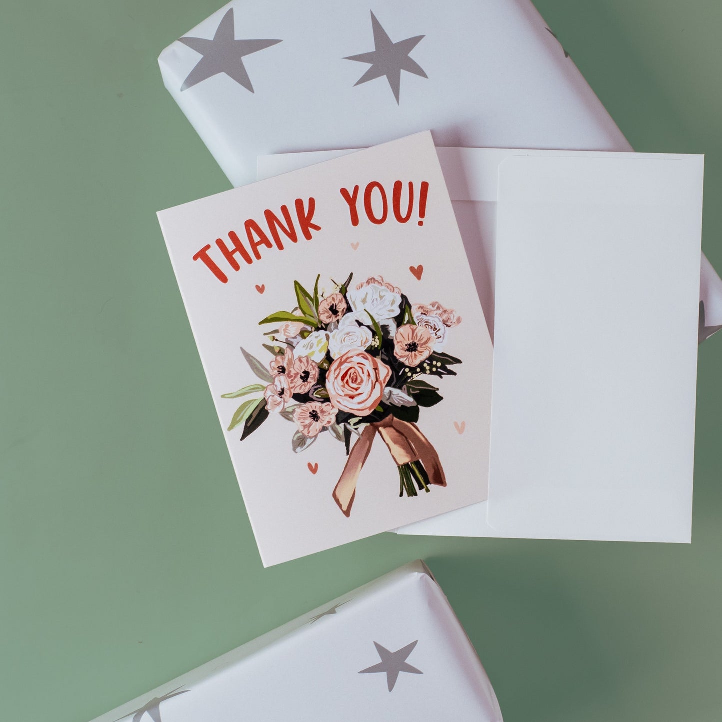 Thank You Bouquet - Greeting Card