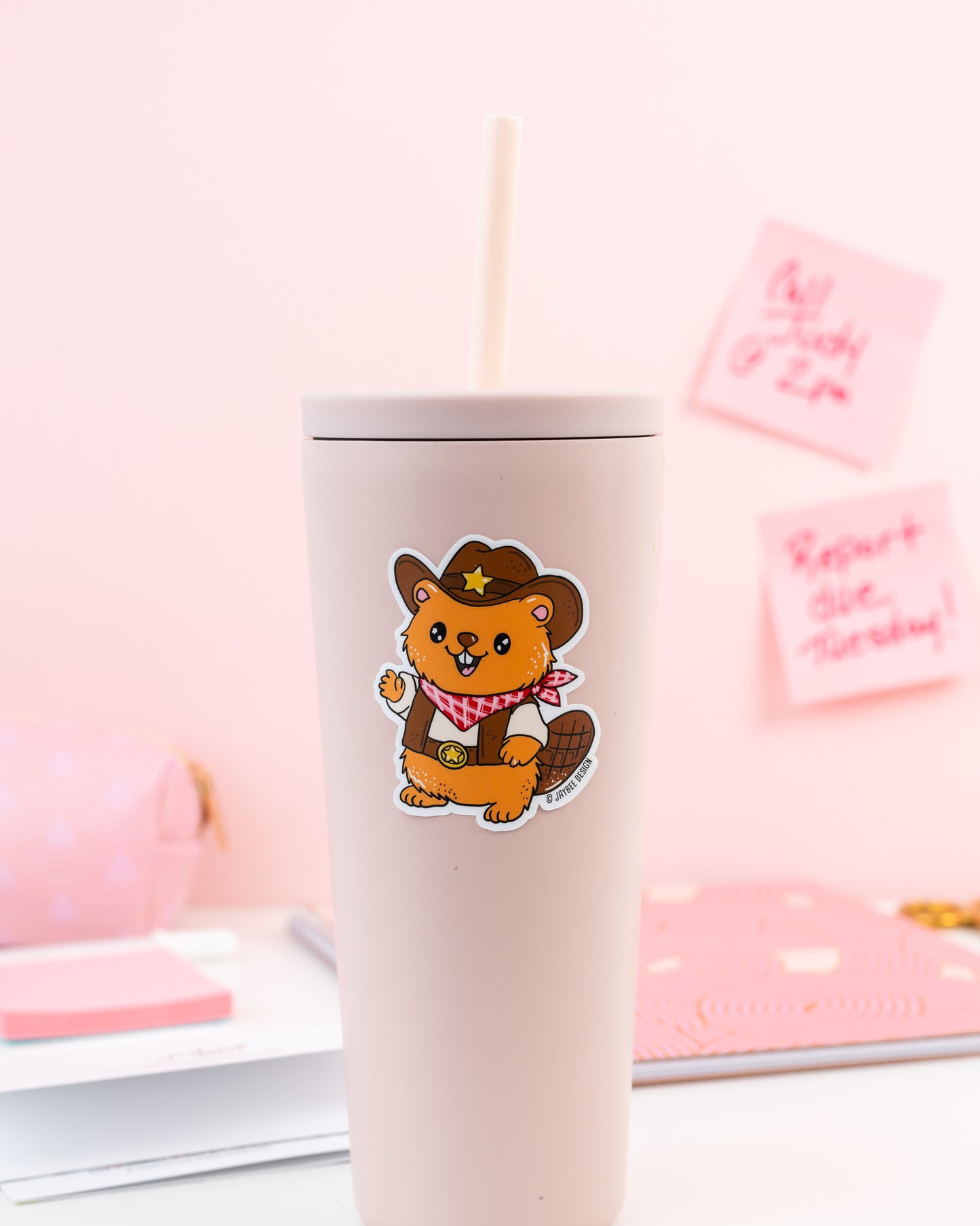 Sheriff Beaver Sticker