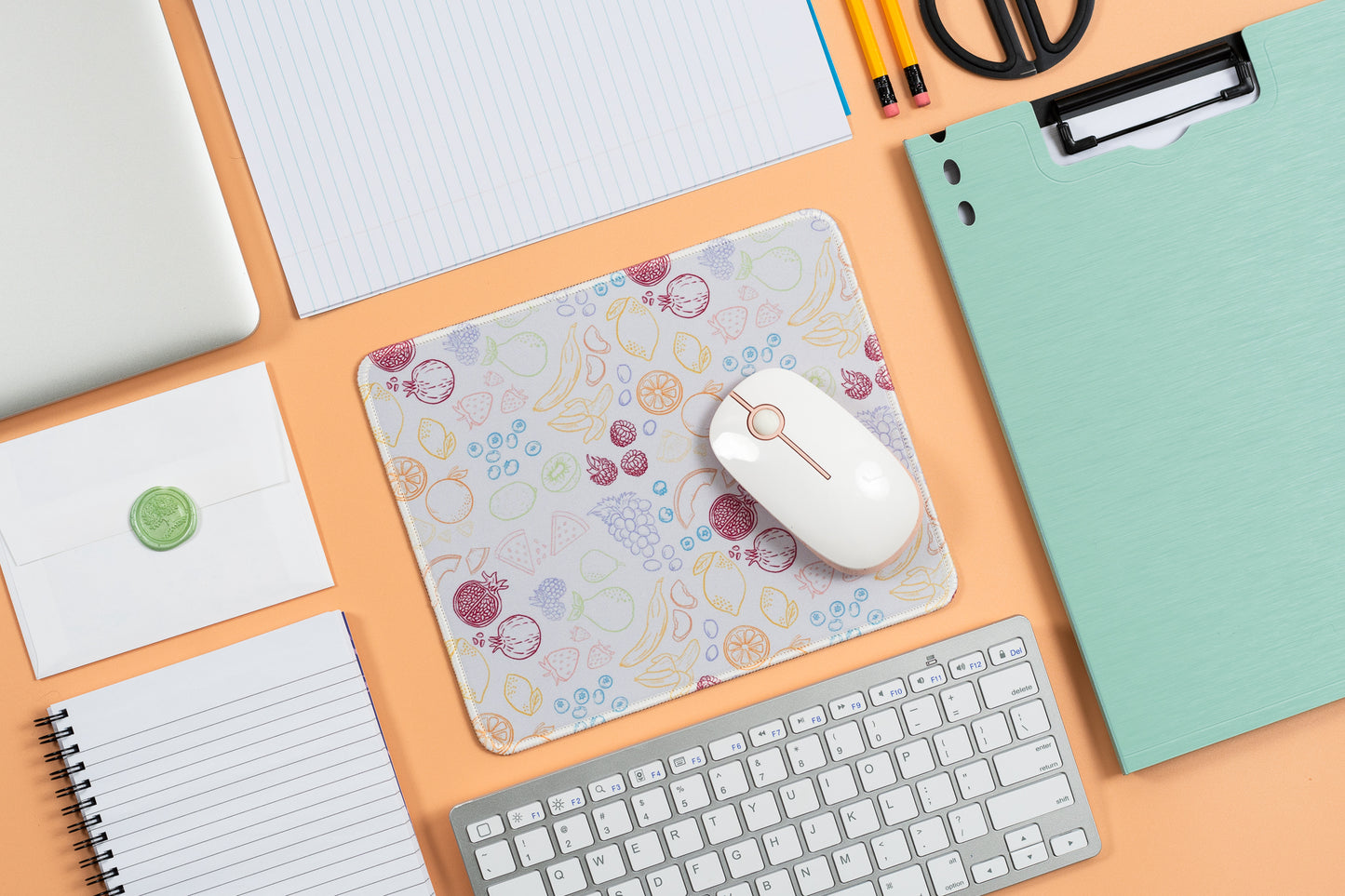 Fruit Basket Pattern Mousepad
