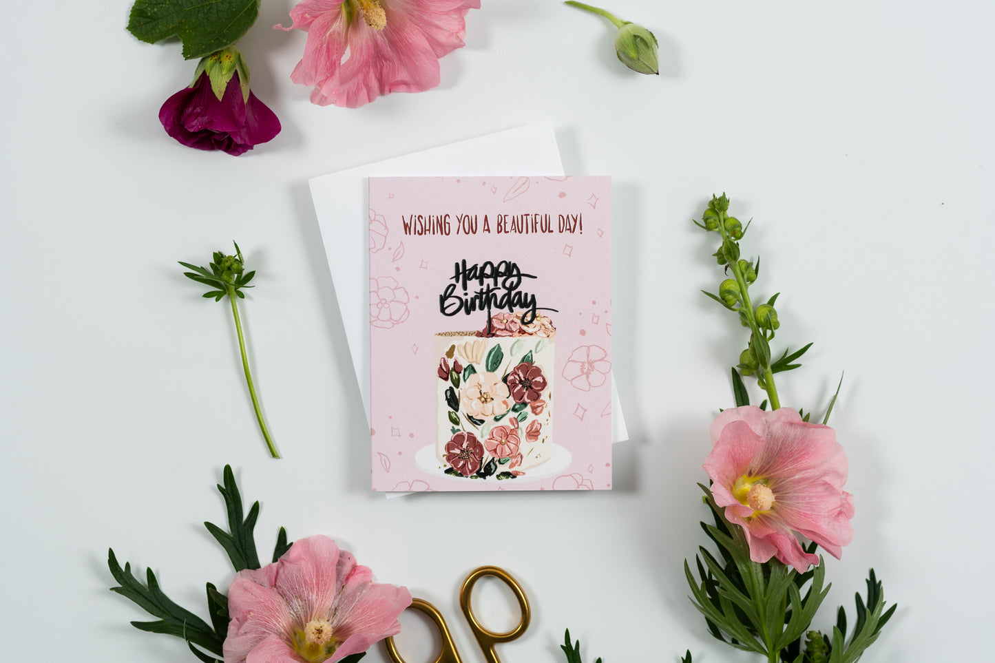 Wishing You A Beautiful Day! Happy Birthday!- Greeting Card