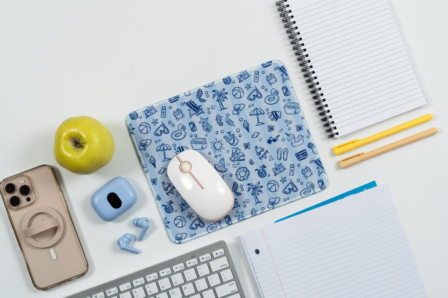 Beach Party Pattern Mousepad