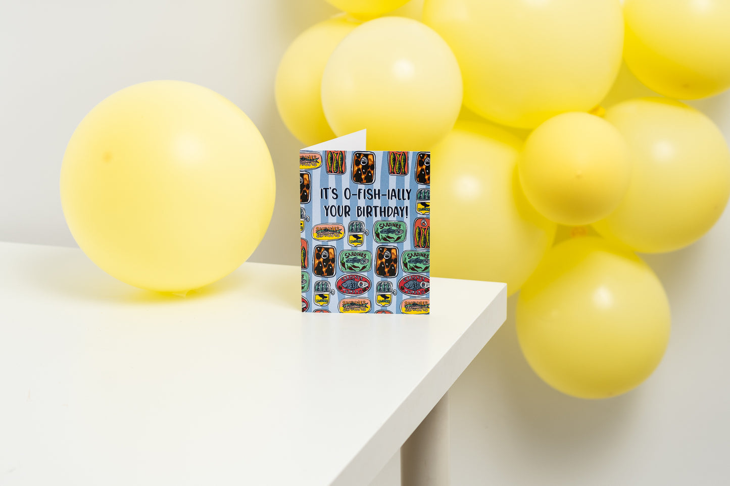 It's O-fish-ially Your Birthday!- Greeting Card