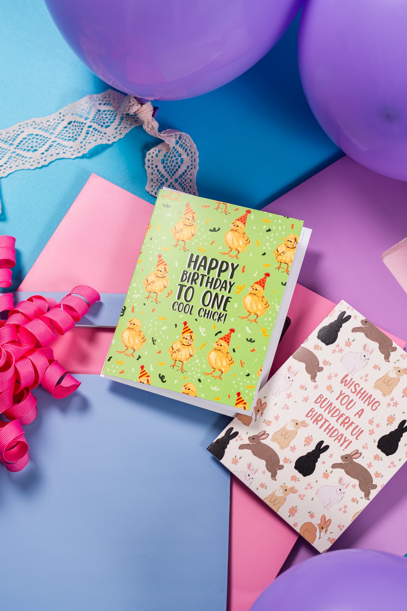 Happy Birthday To One Cool Chick - Greeting Card