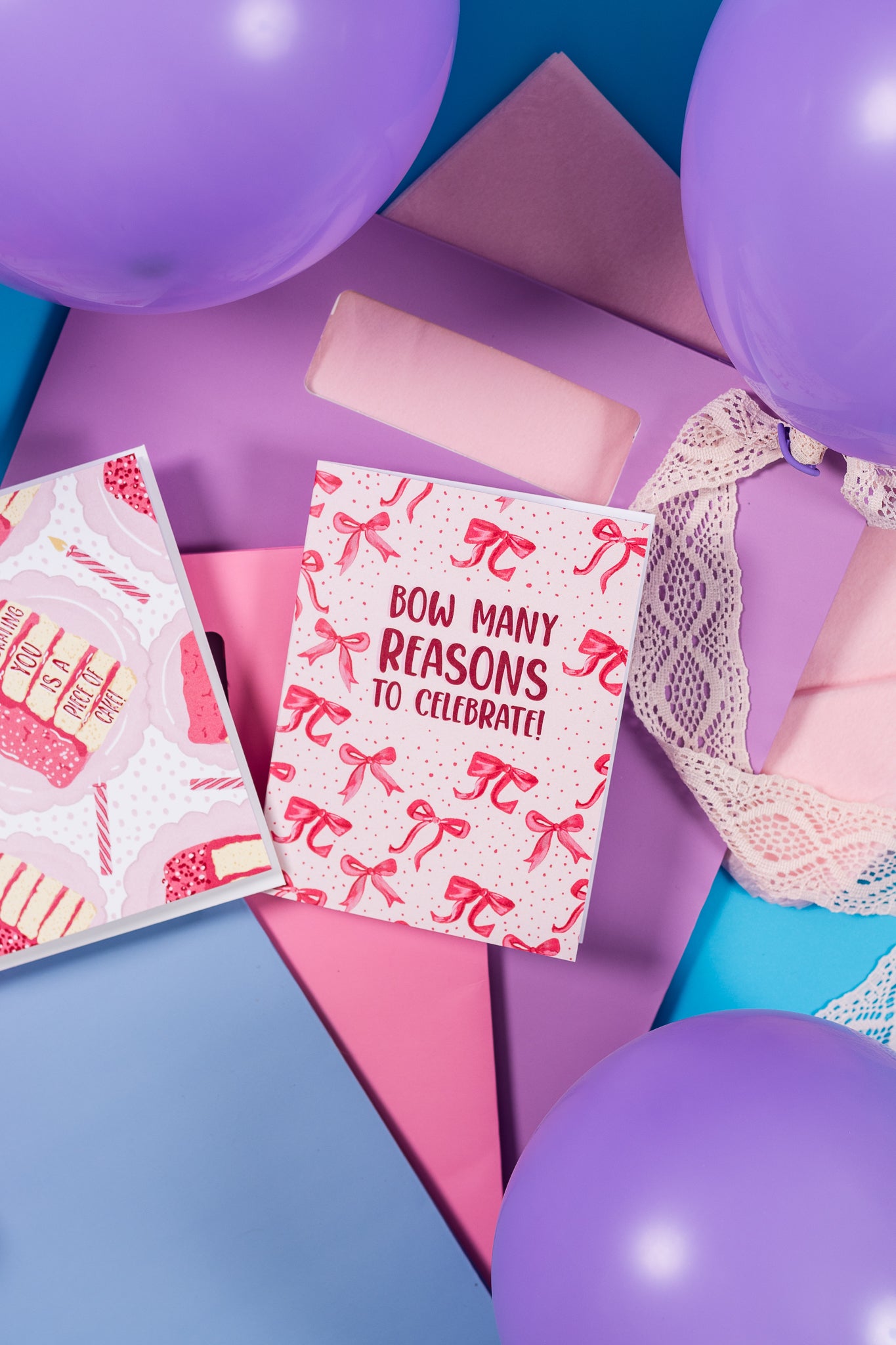 Bow Many Reasons To Celebrate- Greeting Card