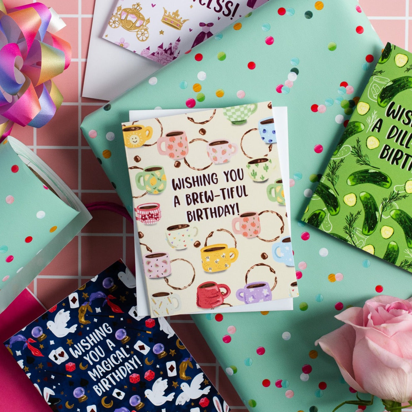 Wishing You A Brew-tiful Birthday! - Greeting Card