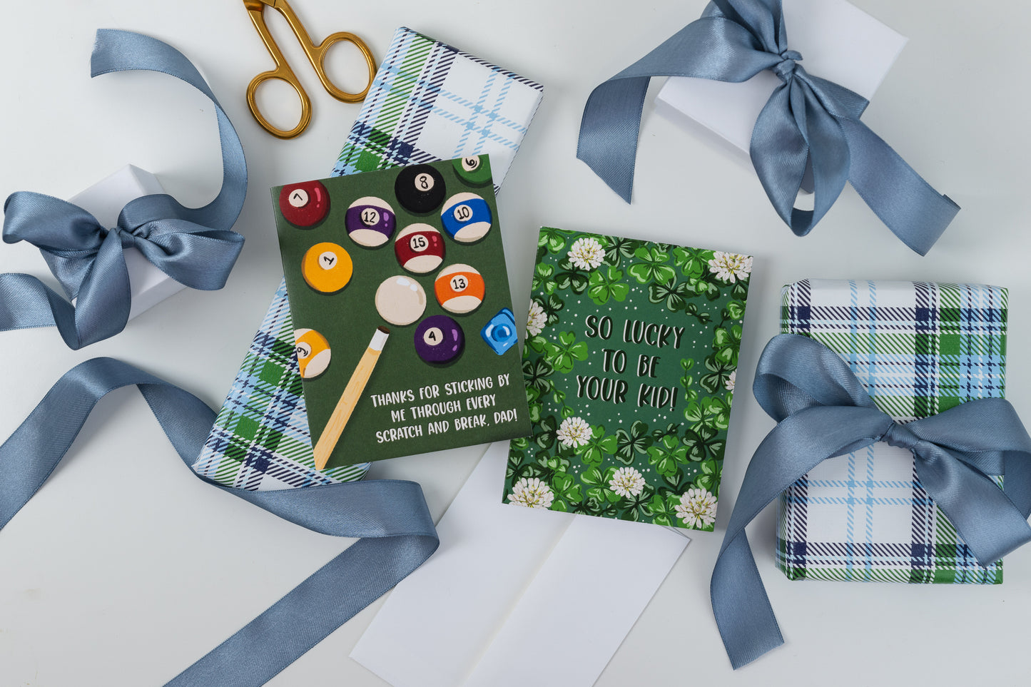 So Lucky To Be Your Kid! - Greeting Card