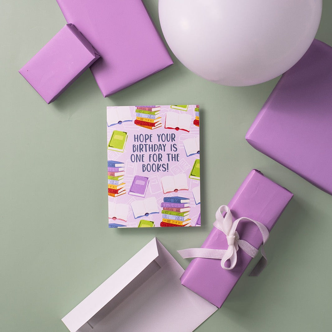 Hope Your Birthday Is One For The Books! - Greeting Card