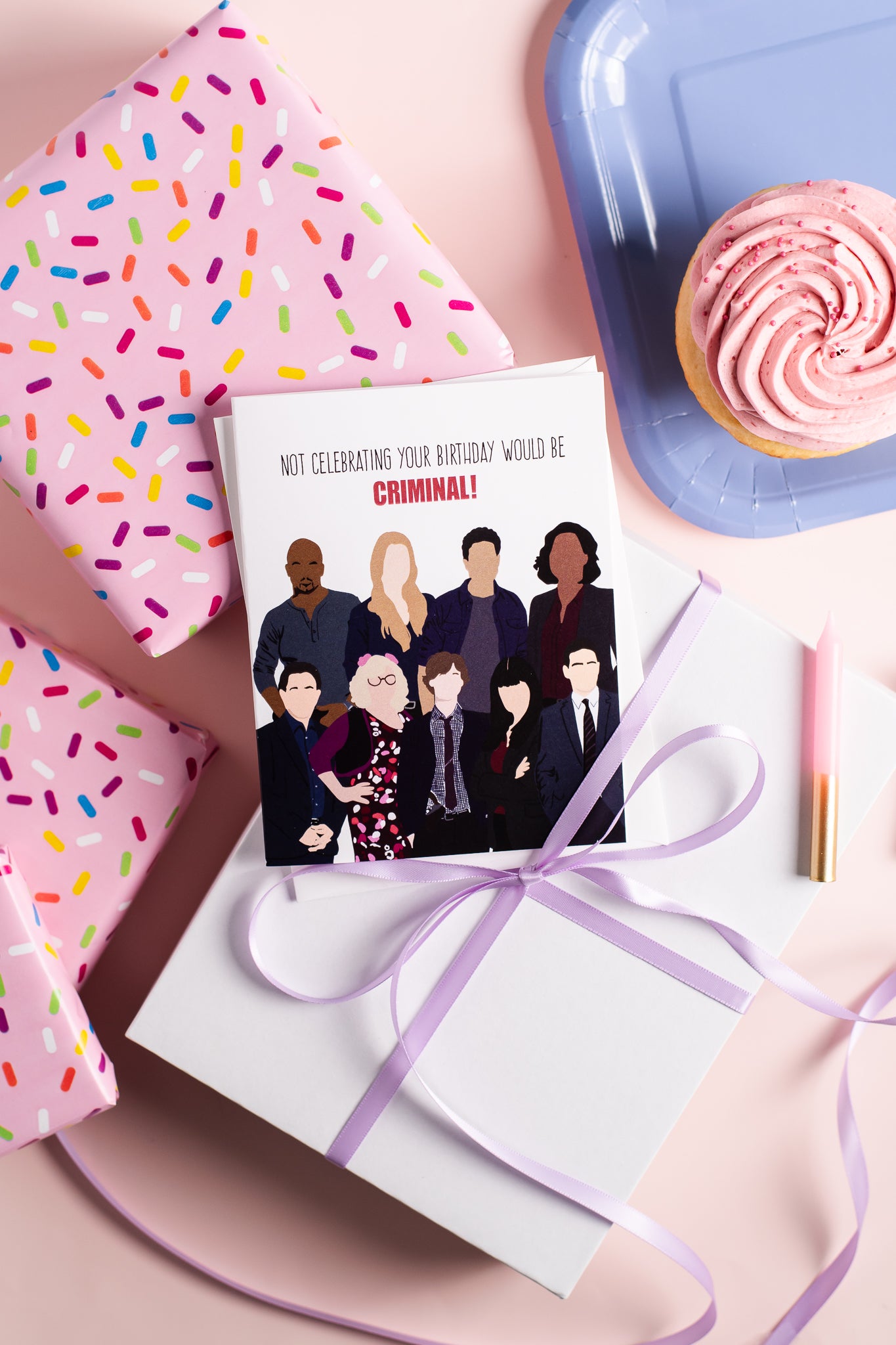 Not Celebrating Your Birthday Would Be Criminal! - Greeting Card