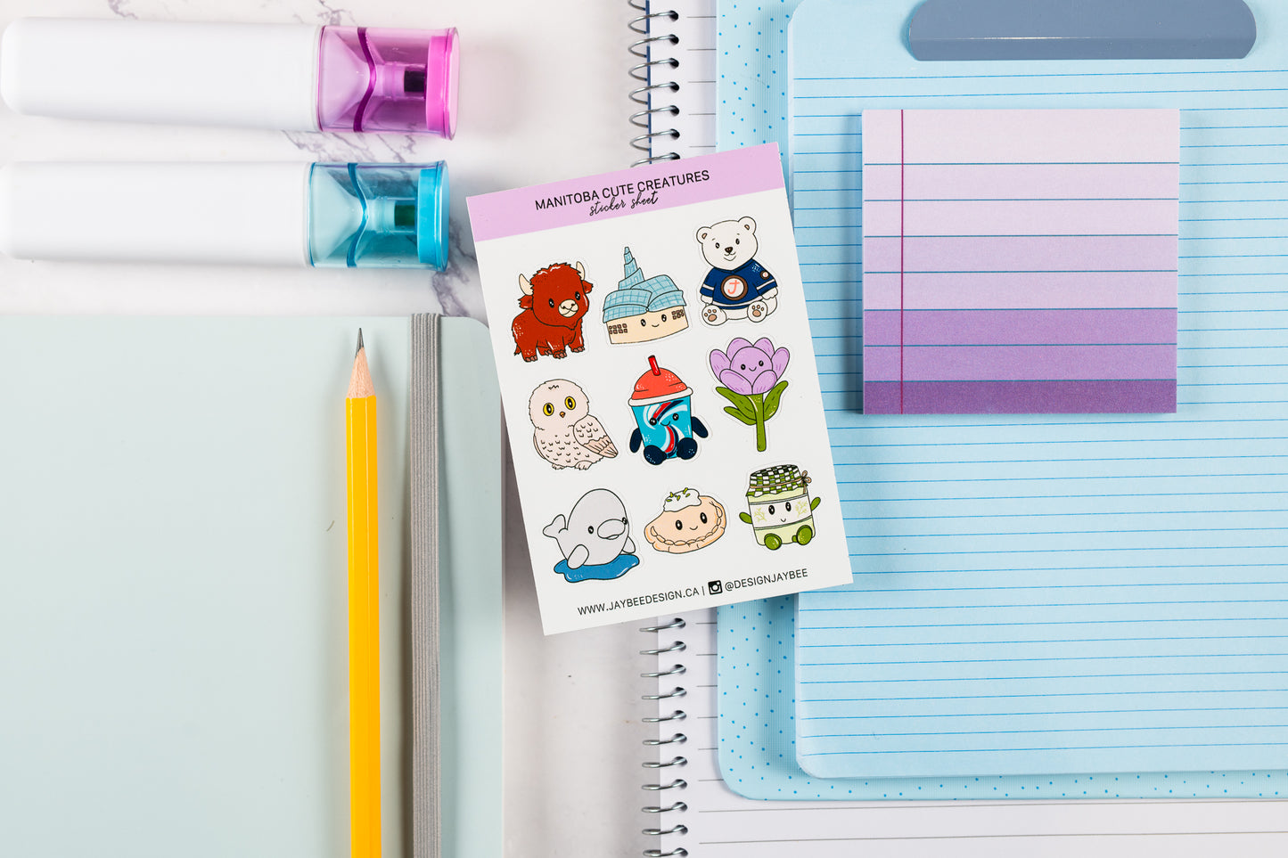 Manitoba Mini Sticker Sheet