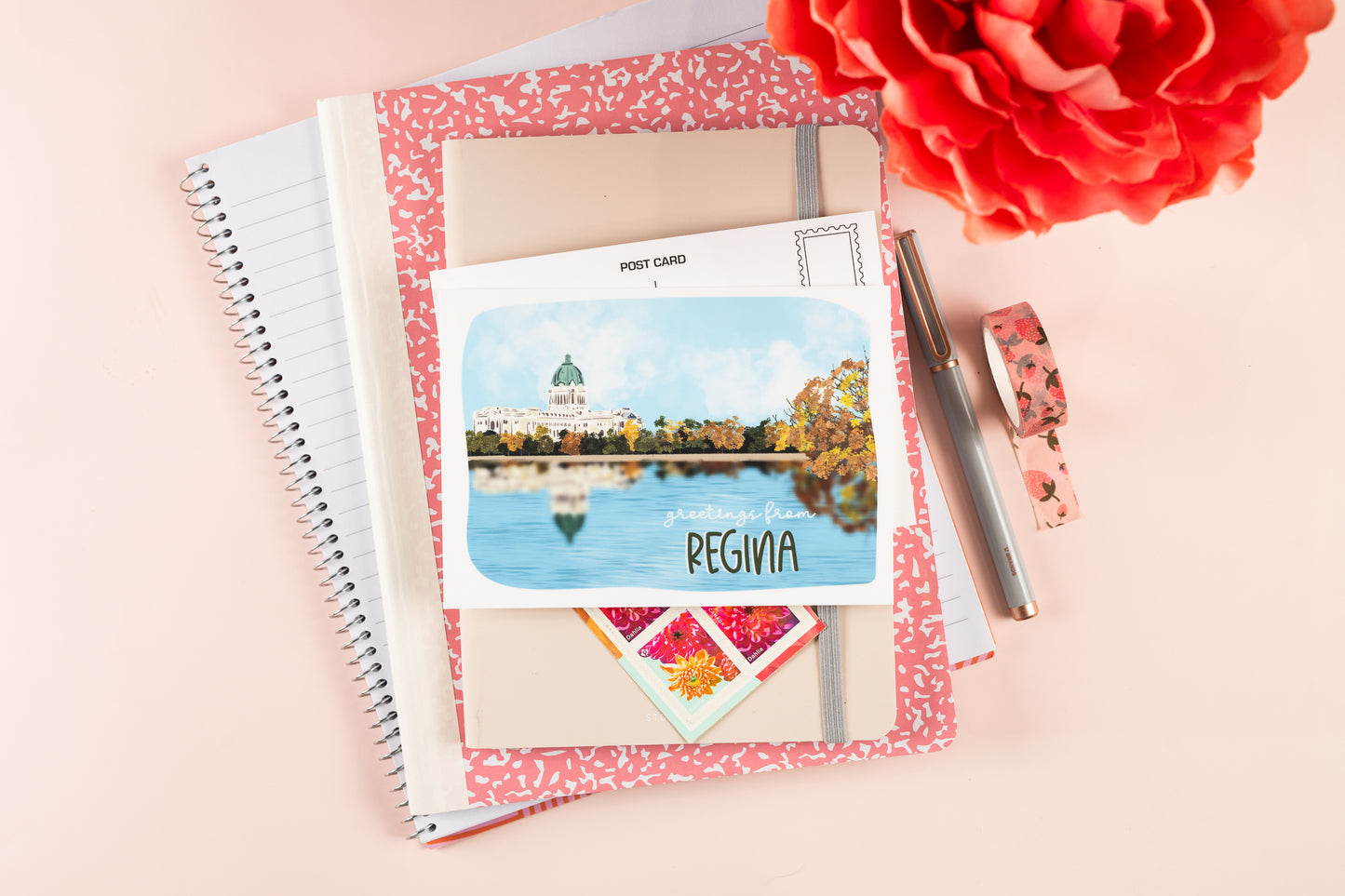 Greetings From Regina Postcard