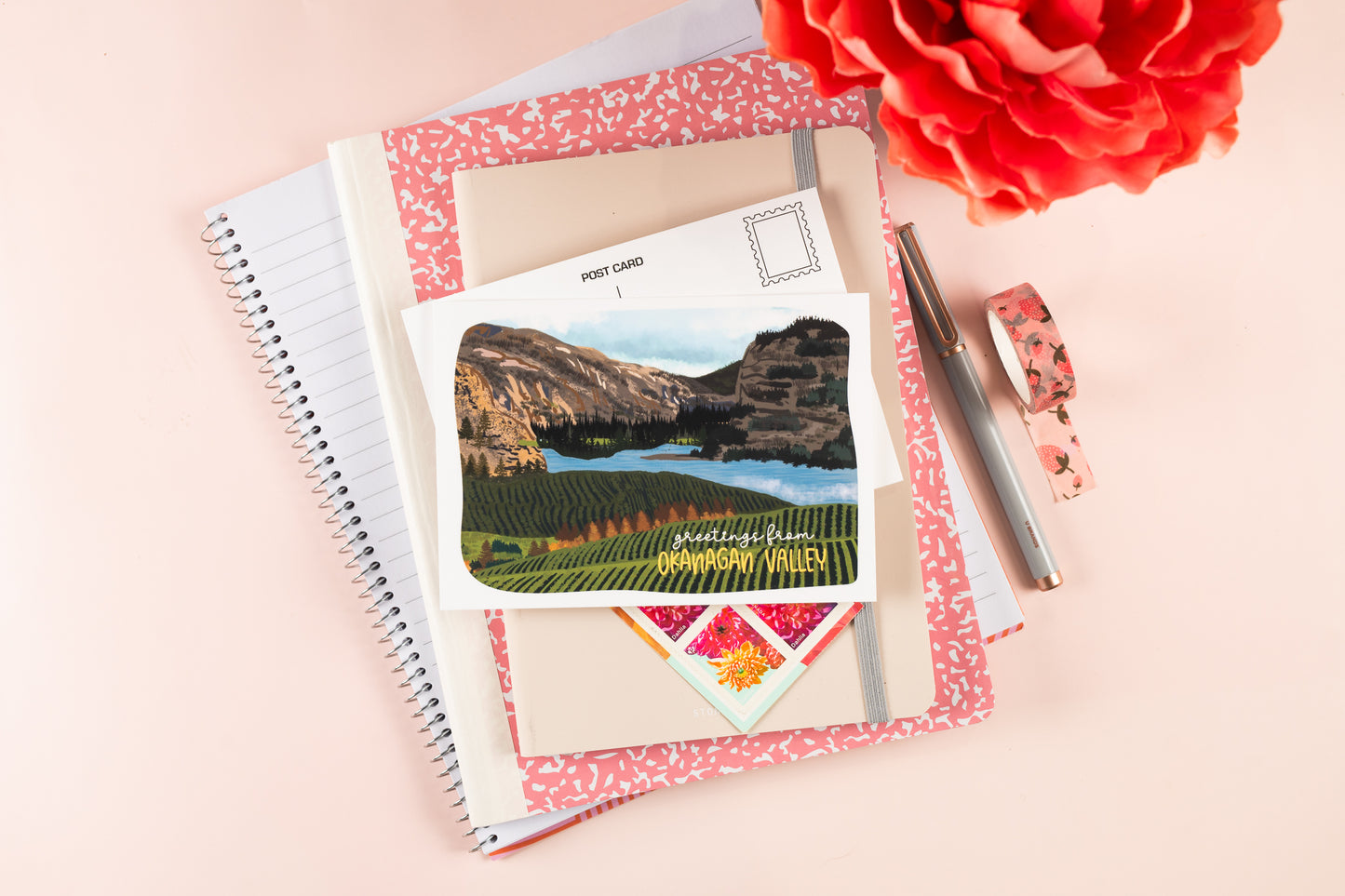 Greetings From Okanagan Valley Postcard