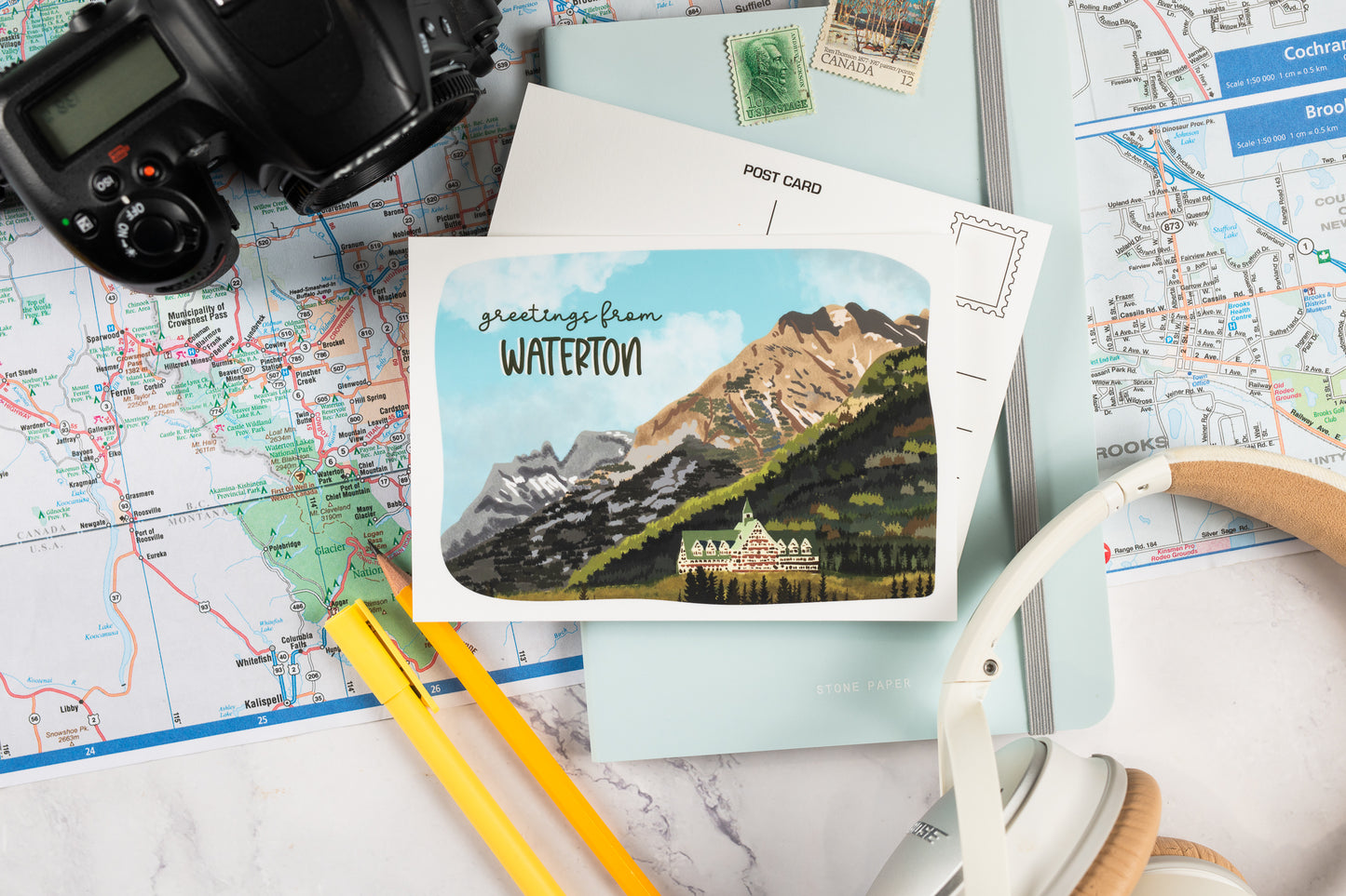 Greetings From Waterton Postcard