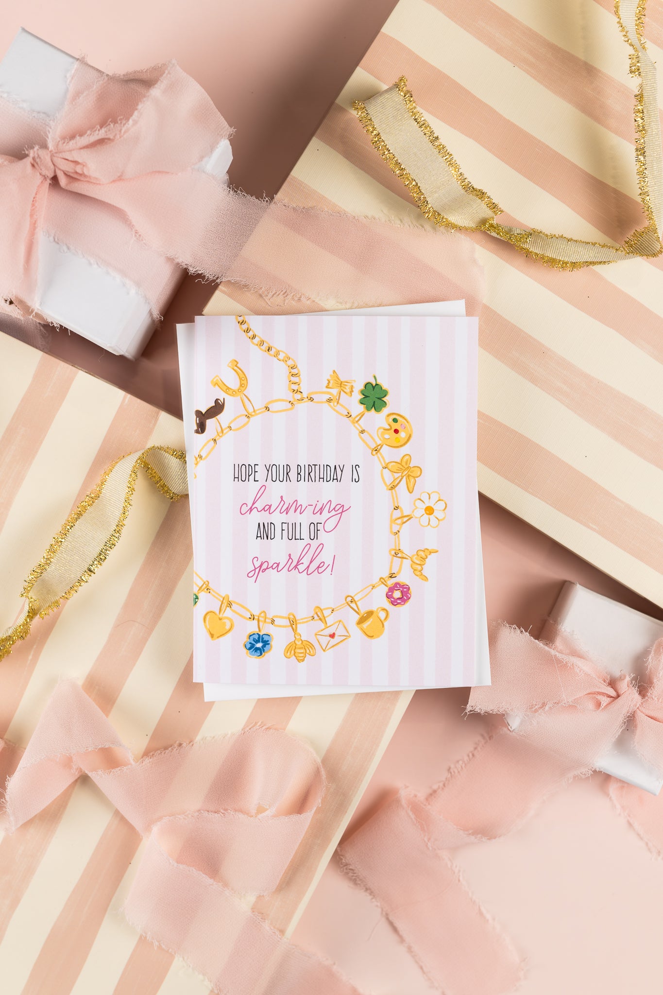 Hope Your Birthday Is Charming And Full Of Sparkle! - Greeting Card
