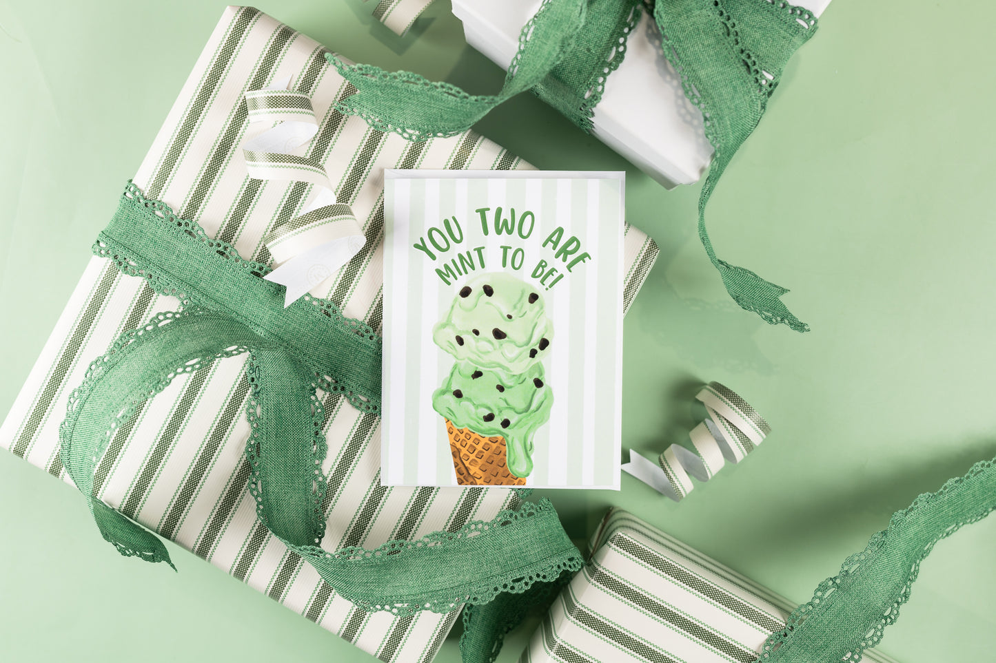 You Two Were Mint To Be - Greeting Card