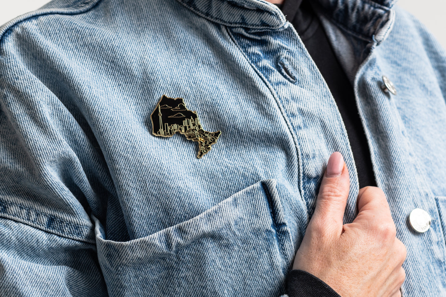 Ontario Enamel Pin