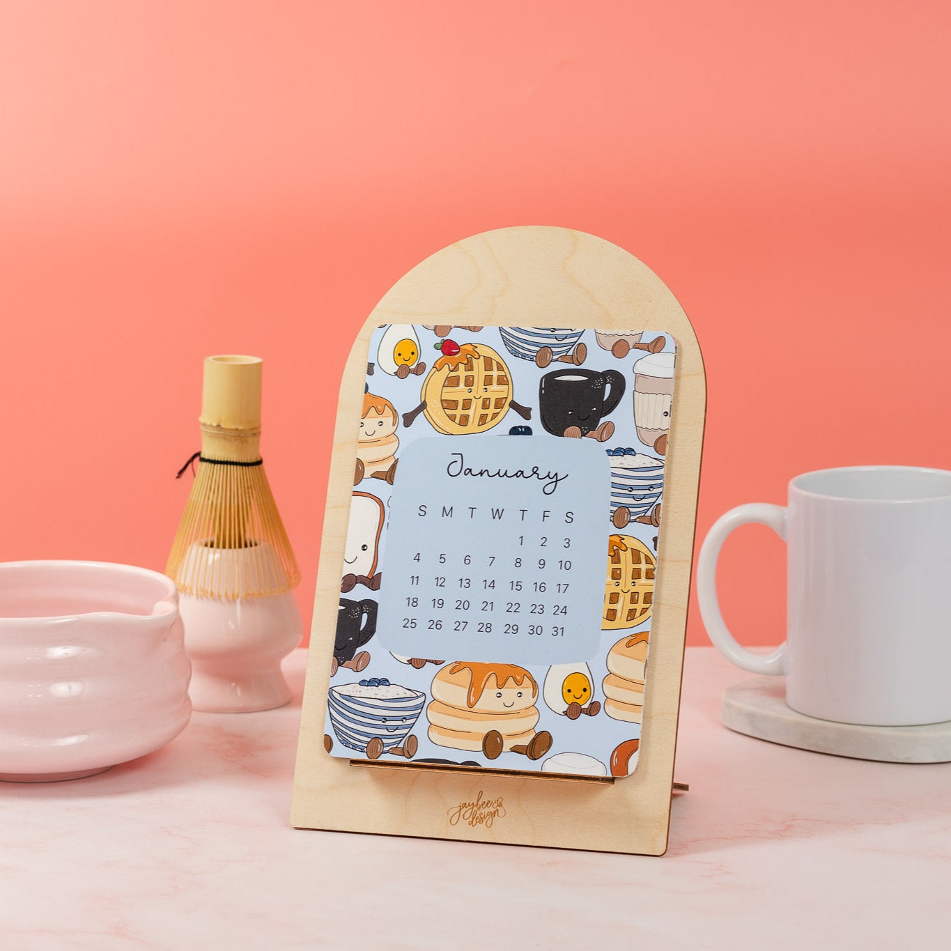 Cute Creatures 2026 Desktop Calendar
