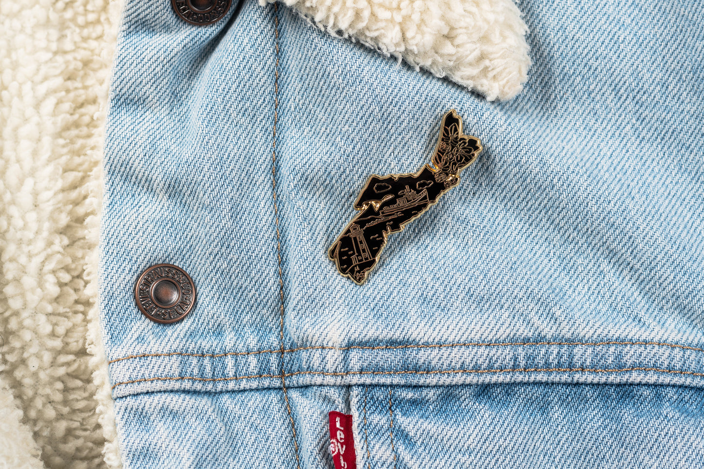 Nova Scotia Enamel Pin