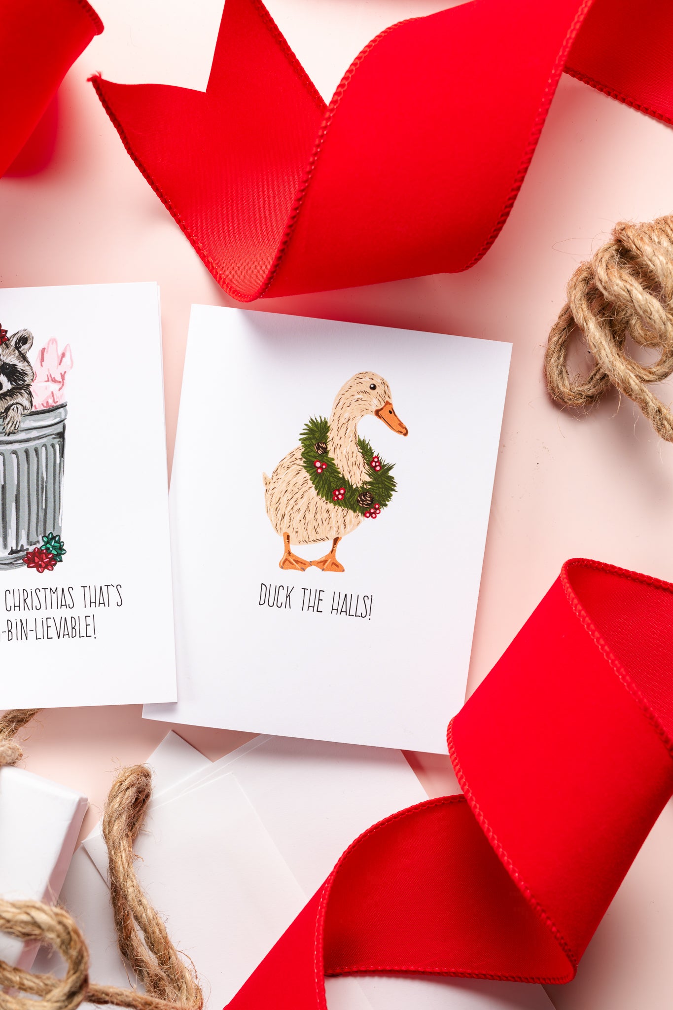 Duck The Halls! - Greeting Card