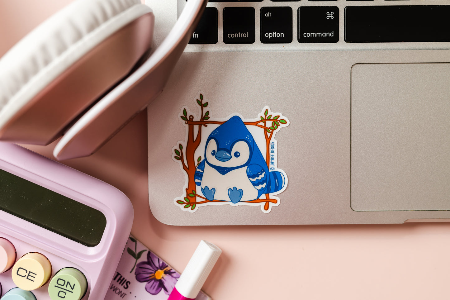 Bluejay Vinyl Sticker