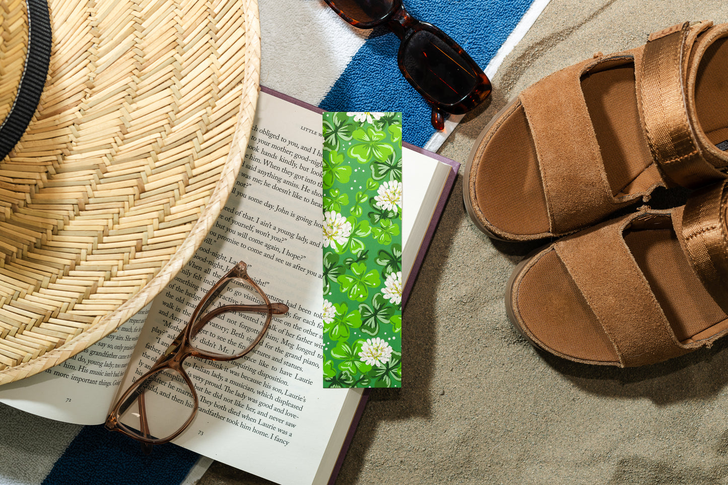 Clover Fields Bookmark
