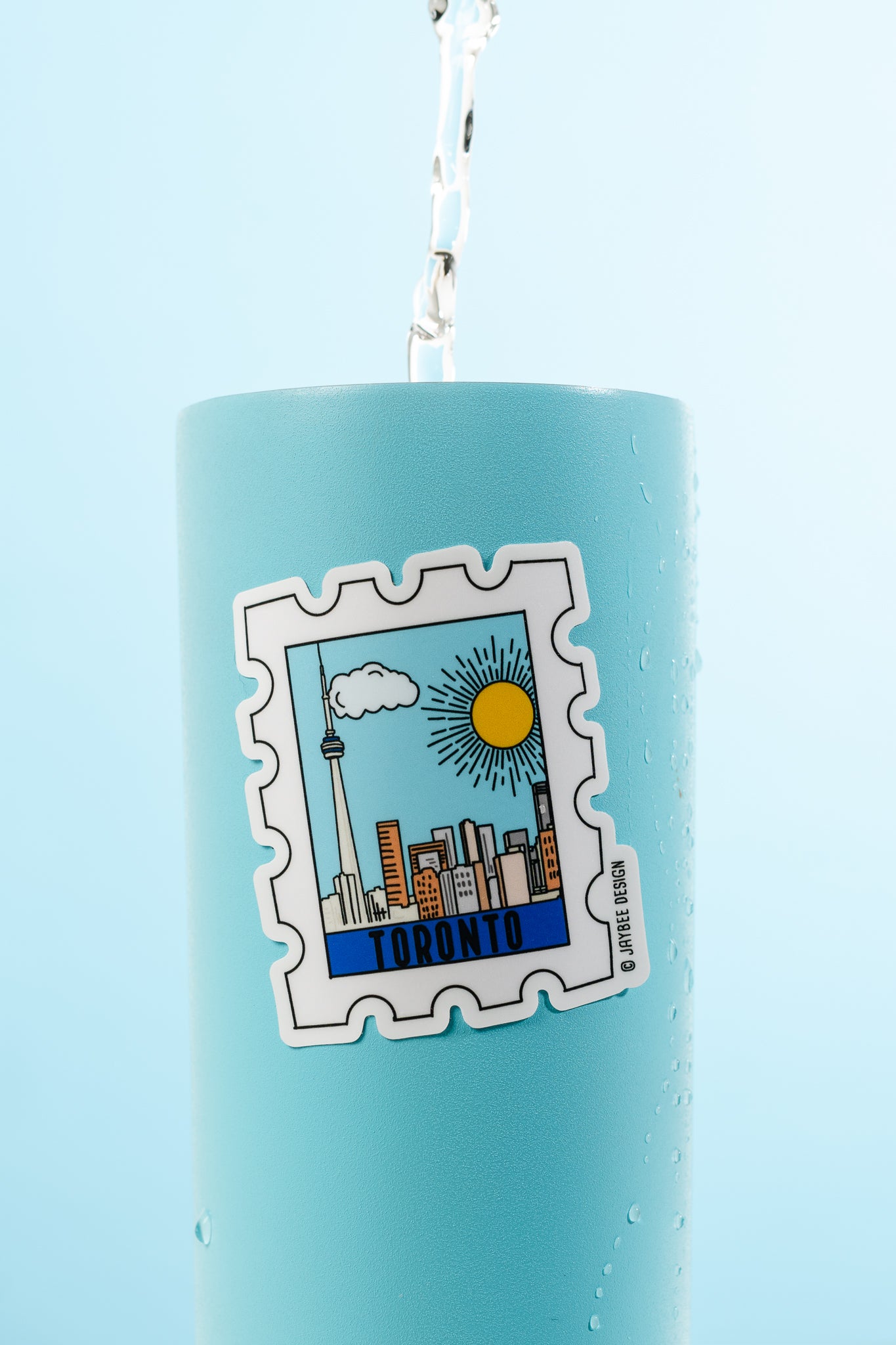 Toronto Postage Stamp Vinyl Sticker