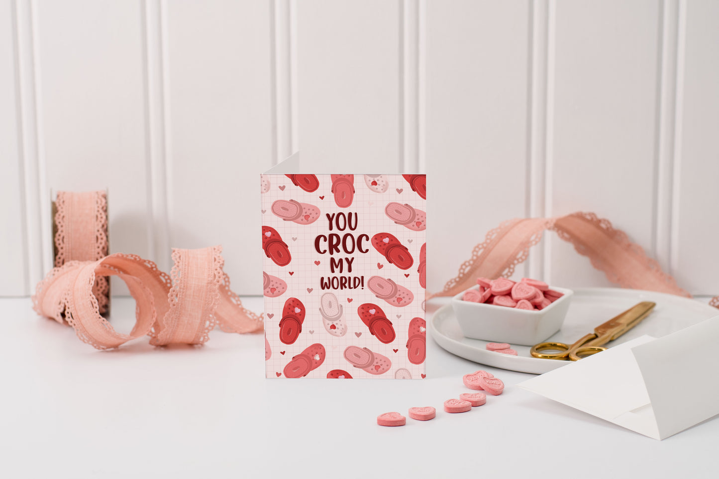 You Croc My World!- Greeting Card