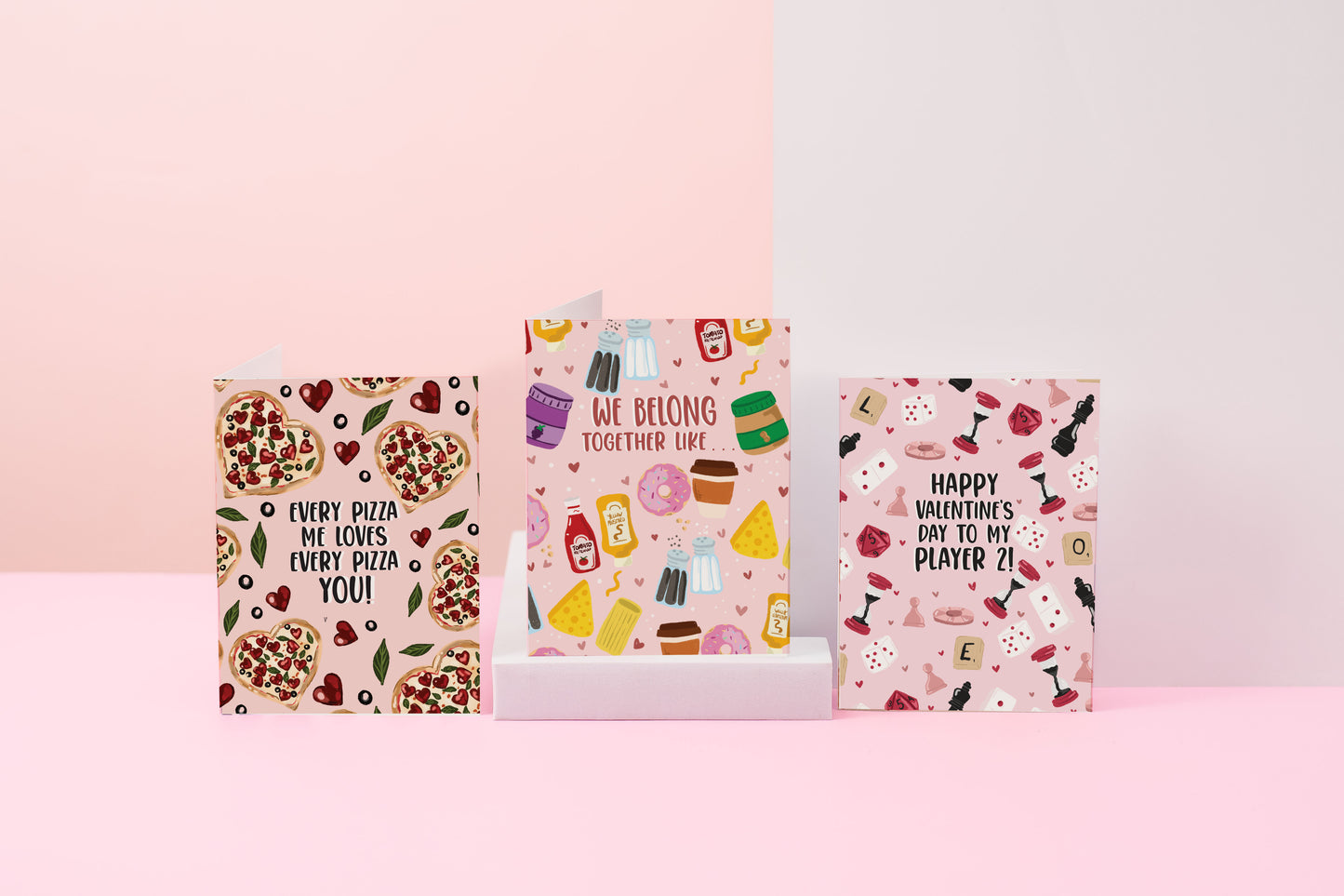 Every Pizza Me Loves Every Pizza You!- Greeting Card