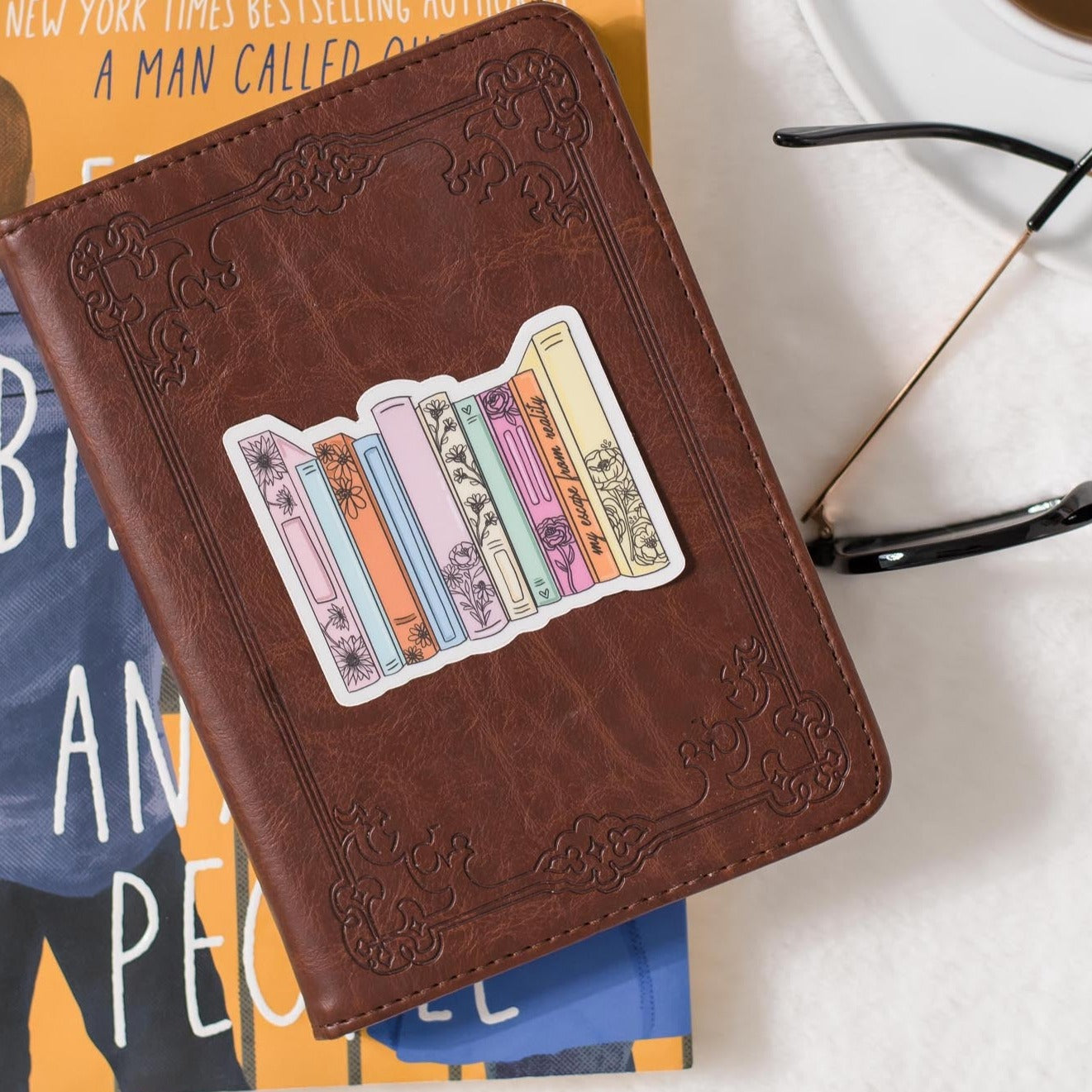 My Escape From Reality Book Matte Sticker