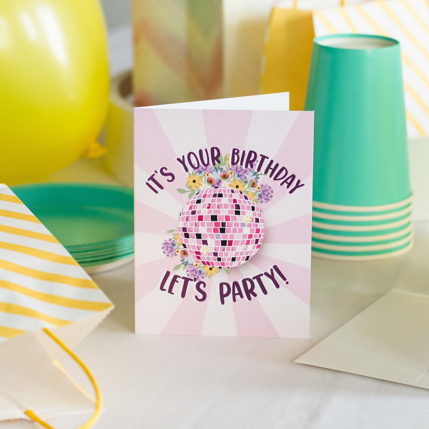 It's Your Birthday! Let's Party! - Greeting Card