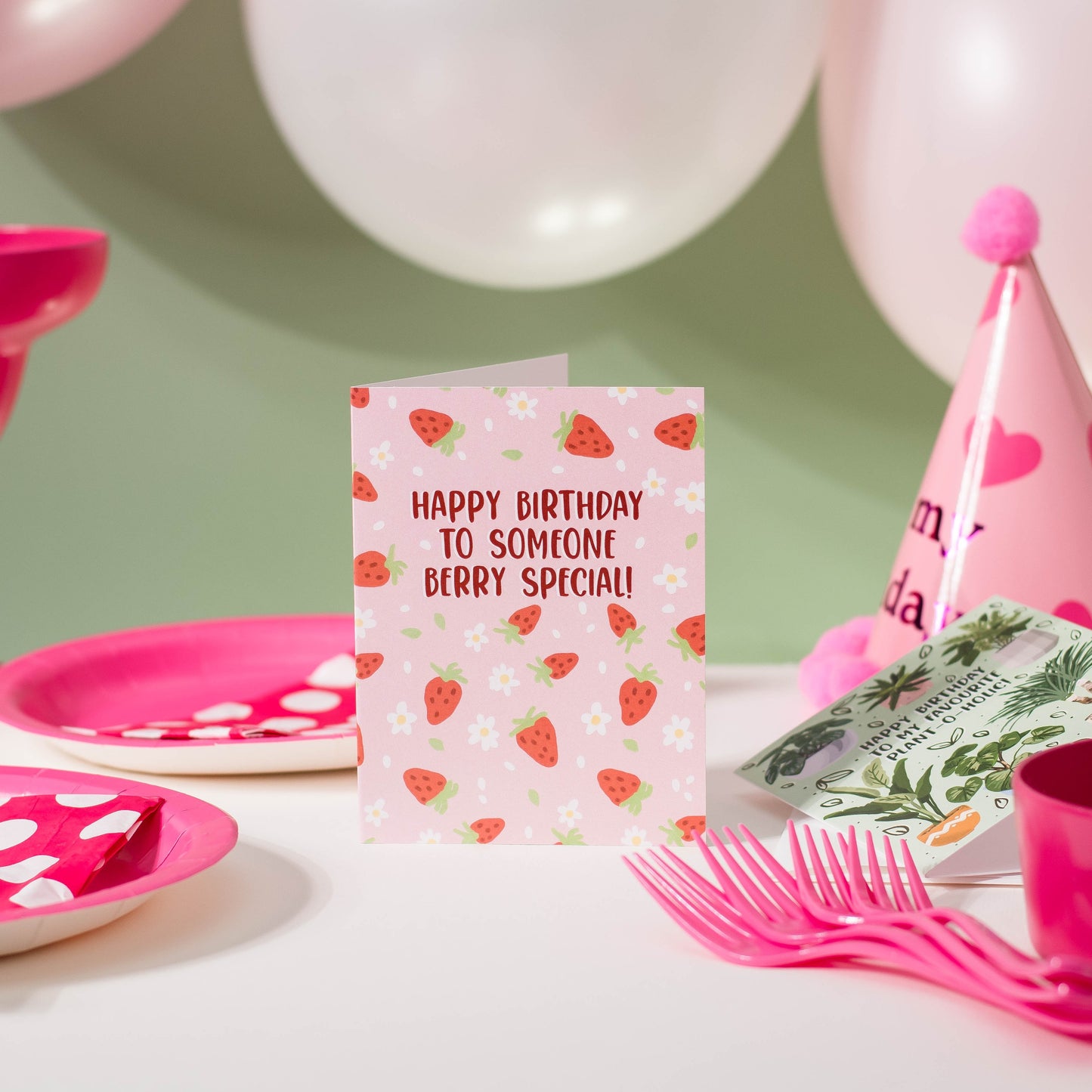 Happy Birthday To Someone Berry Special! - Greeting Card