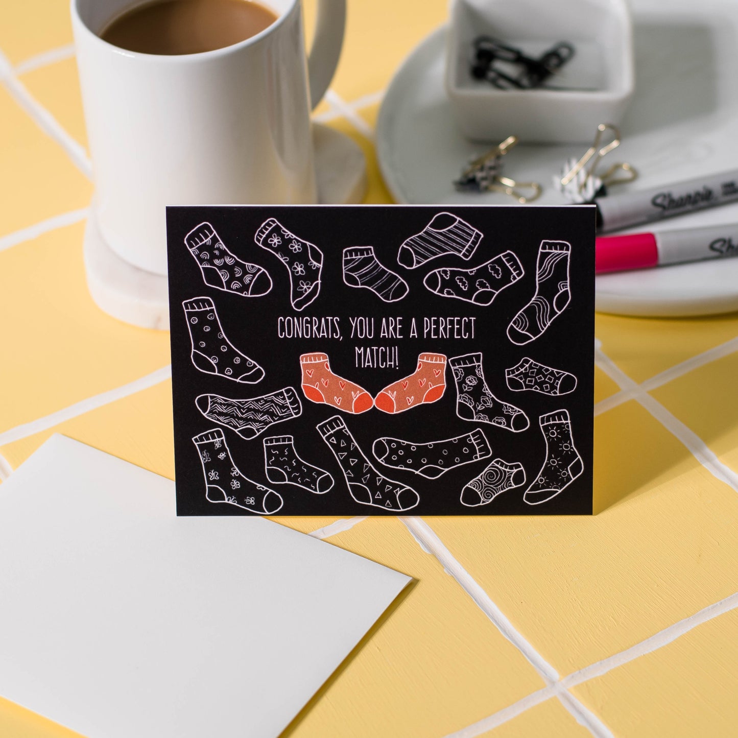 Congrats, You Are A Perfect Match! - Greeting Card